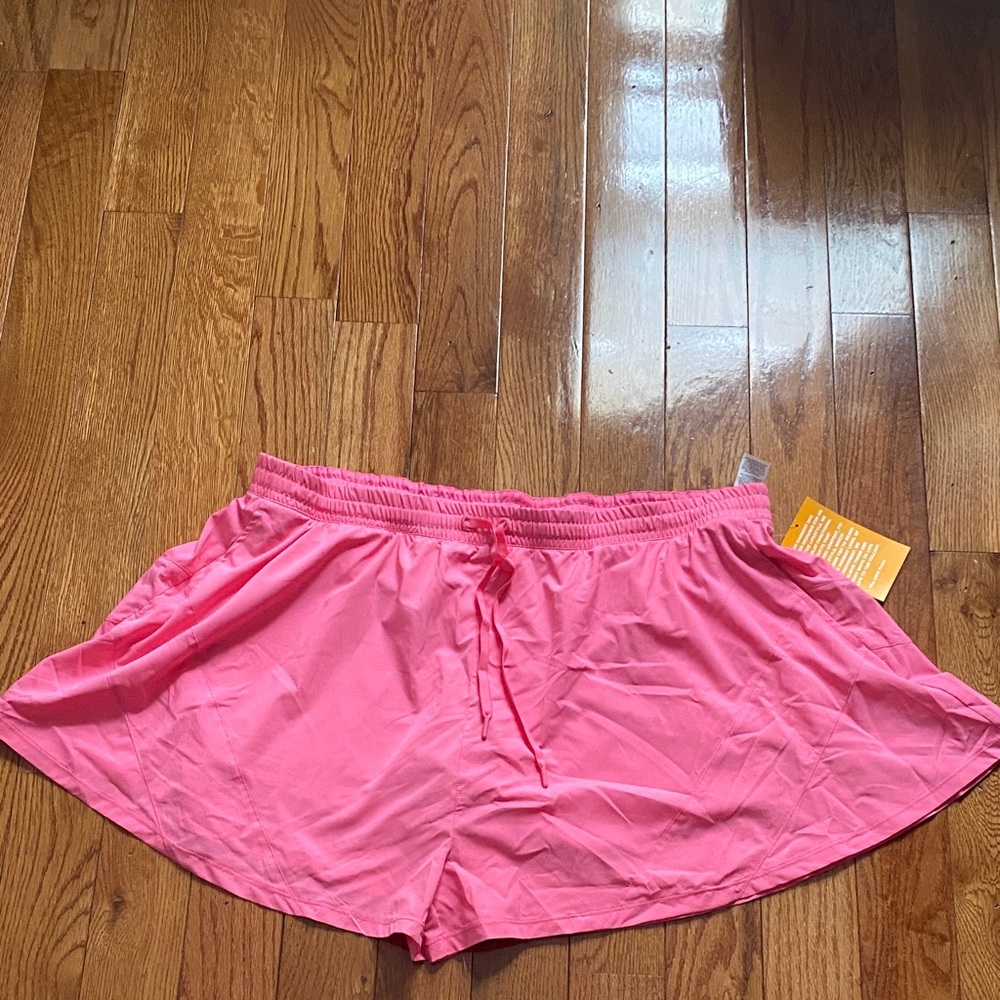 Avia Pink Women's Athletic Shorts - Picture 2 of 11